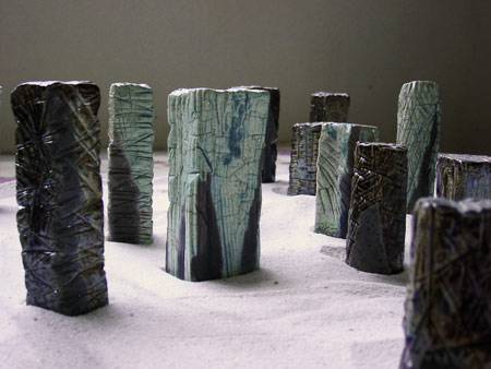 Raku, Expo Parcours des Artistes, Virginal (Ittre), 2007